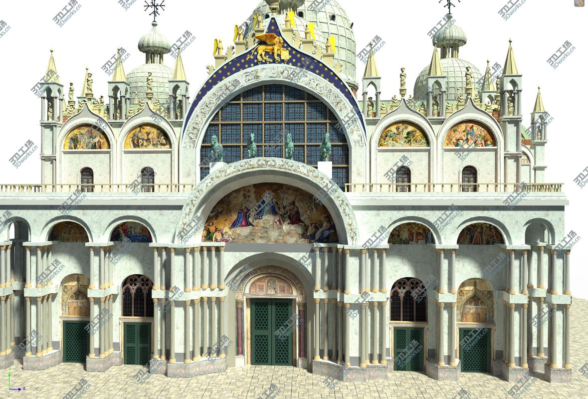 images/goods_img/2021040234/3D Basilica of Saint Mark model/3.jpg